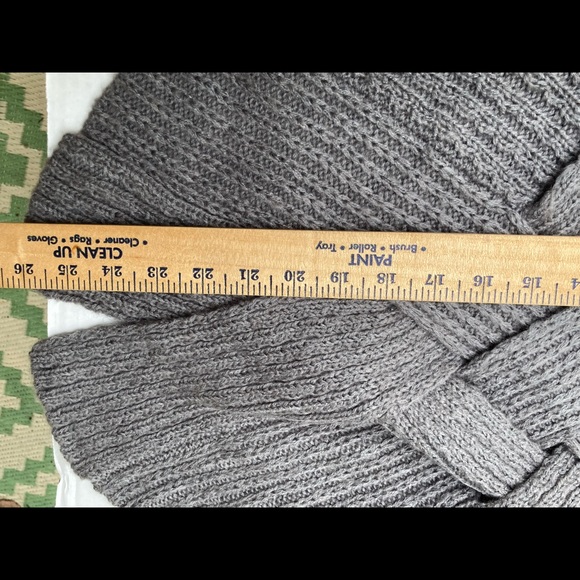 VENUS CROSSED FRONT PATTERN SIZE MEDIUM IN GRAY. SLEEVELESS VEST. - Picture 11 of 12